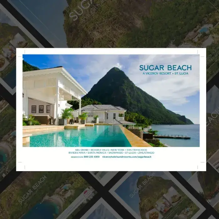 Magazine Advert for Sugar Beach Resort